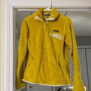 Yellow Patagonia Pullover